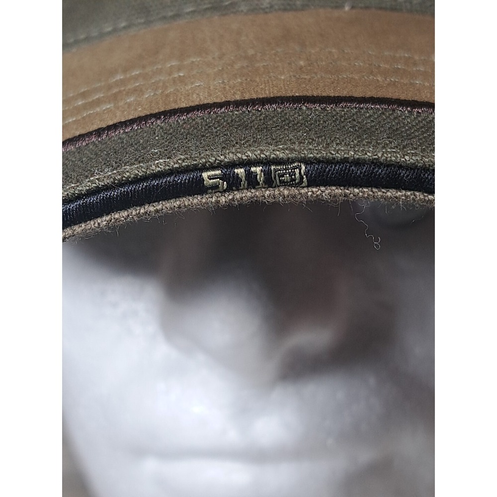 5.11 Tactical Series Mens Ball Cap Tan Adjustable Strap Hook and Loop Patch - Picture 2 of 9